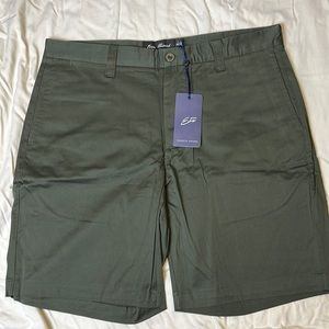 NWT Mens Ever Forward chino shorts size 34